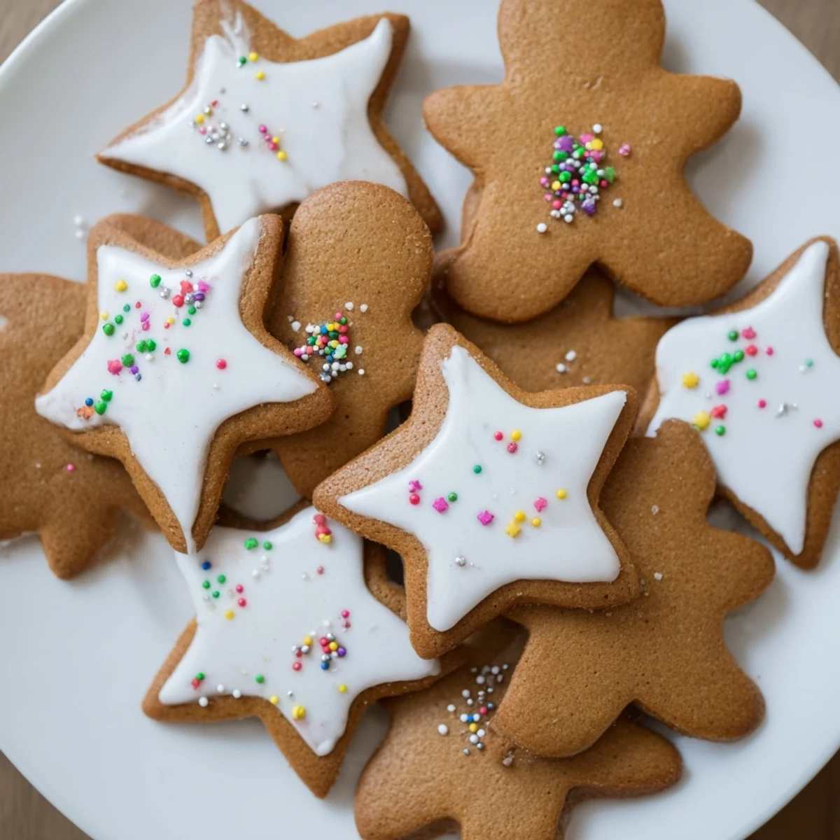 Classic Gingerbread Spiced Cookies