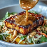Thai Mango Salad with Tofu