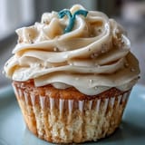 Tender Cancer Birthday Cupcakes adorned with elegant, pearly fondant accents for celebration.