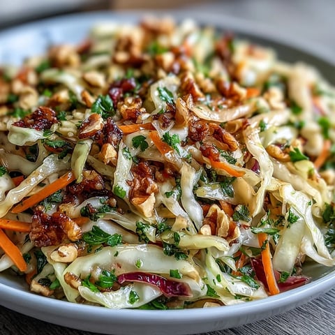 A warm Cooked and Loved Cabbage Salad showcases sautéed green cabbage with crisp carrots, red bell peppers, and tangy apple cider vinegar dressing.