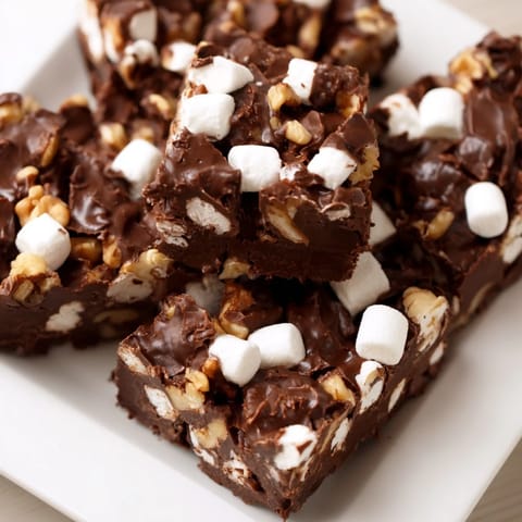 Rich Rocky Road Chocolate