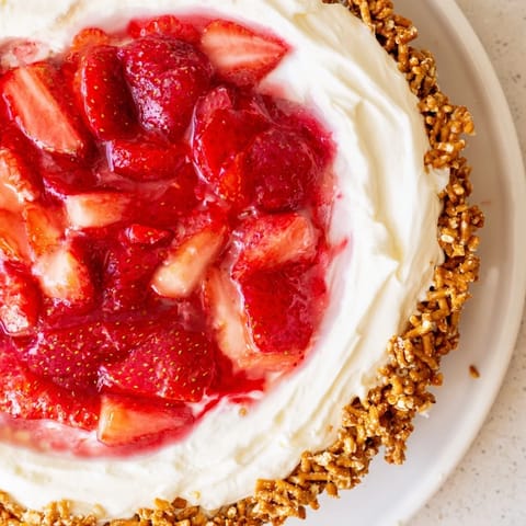 Strawberry Pretzel Layered Delight