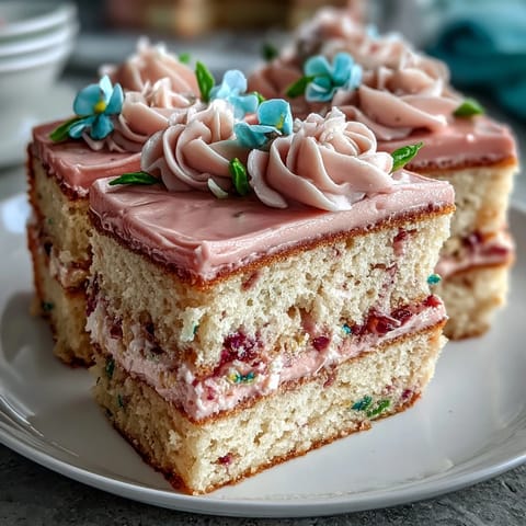 Spring Birthday Cake Pastel