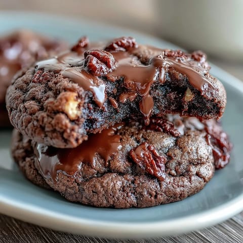 Dark Chocolate Vanilla Cookies