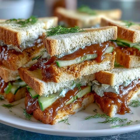 Mothers Day Lemon Butter Sandwiches