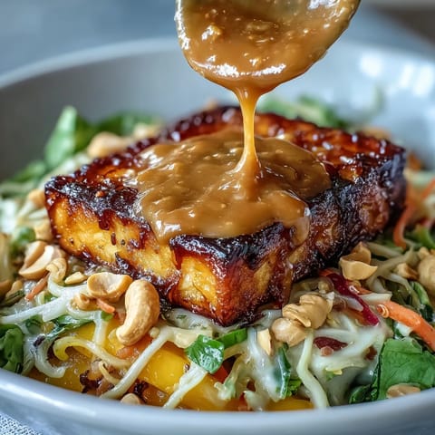 Thai Mango Salad with Tofu