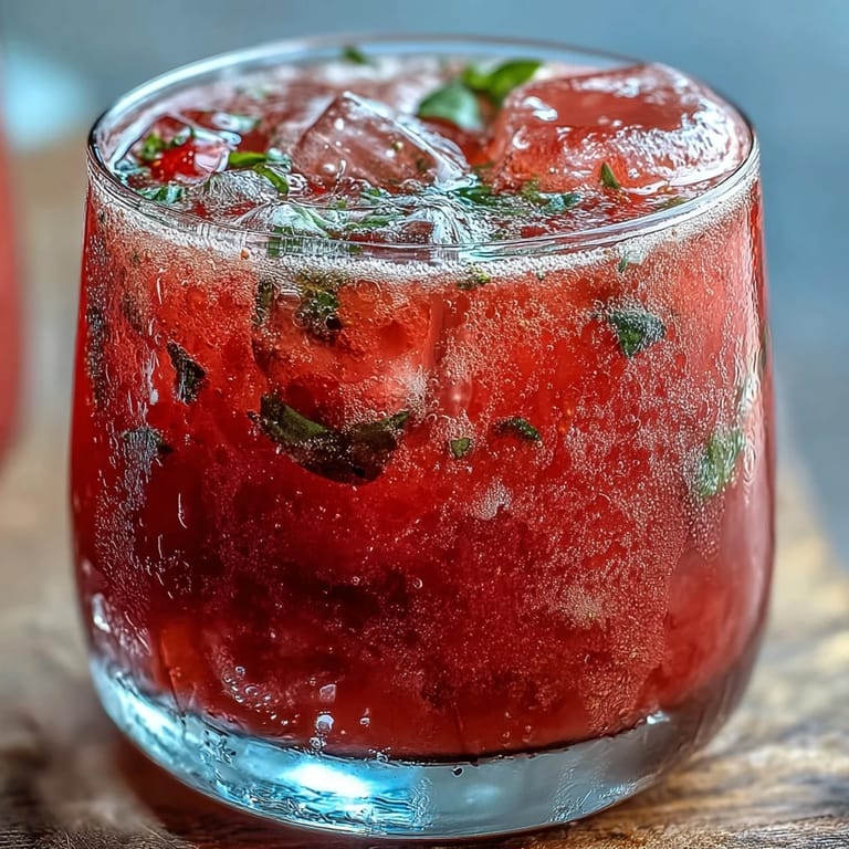 A party-ready Strawberry Basil Lemonade Pitcher, perfectly sweet and tart.