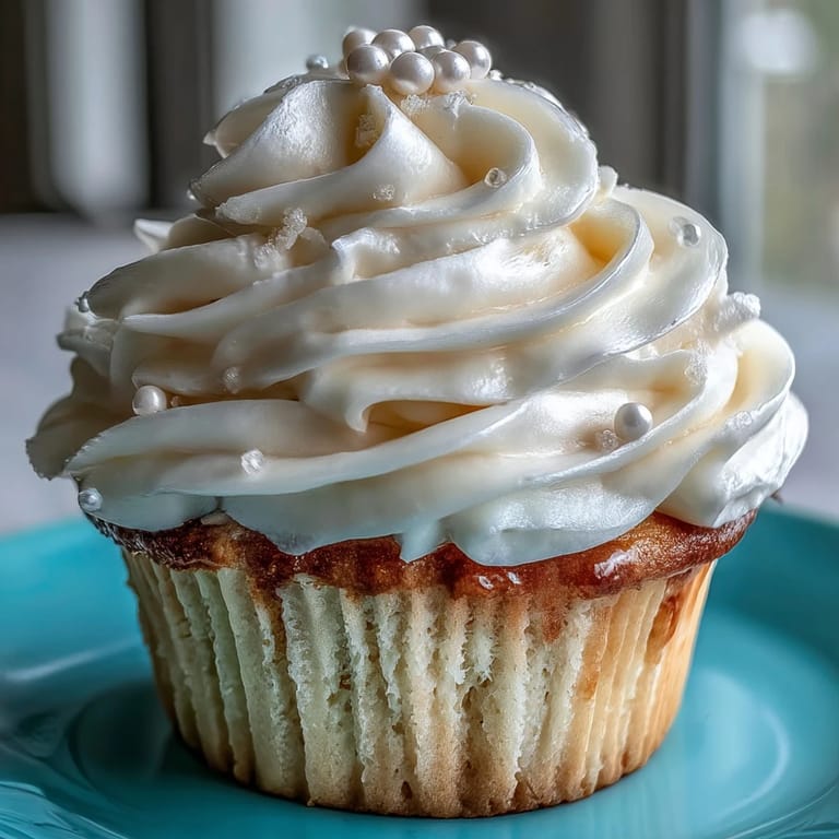 Enjoy these festive Cancer Birthday Cupcakes, frosted and topped with delicate pearl fondant details.